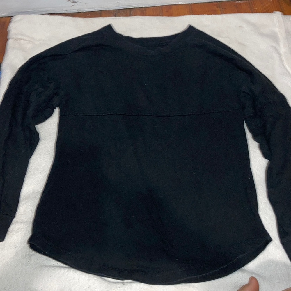 Black long sleeve shirt